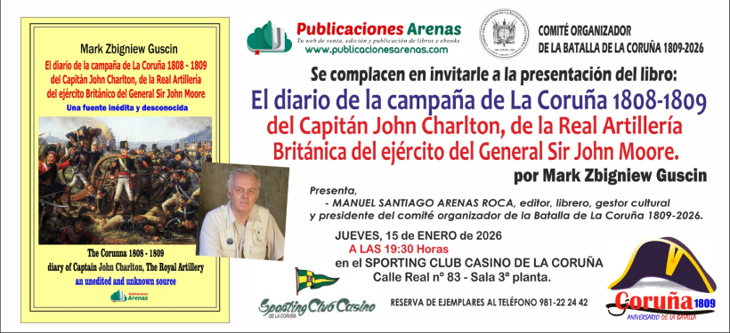Presentación de un libro sobre la Batalla de Elviña