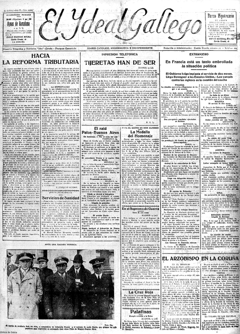 Viernes, 15 de enero de 1926