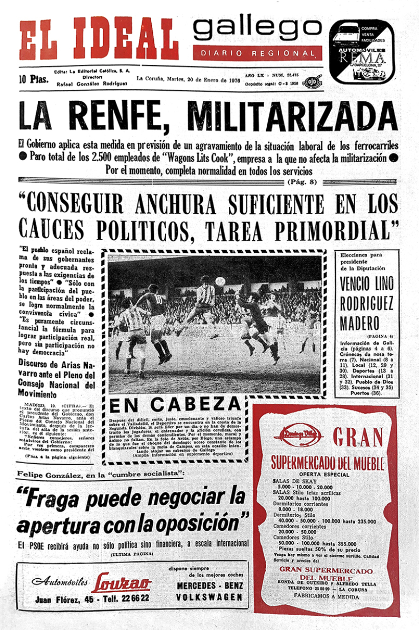 Martes, 20 de enero de 1976