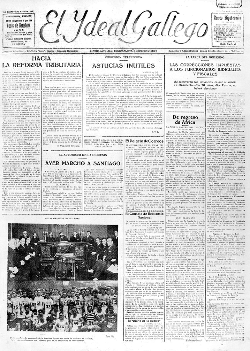 Miércoles, 20 de enero de 1926