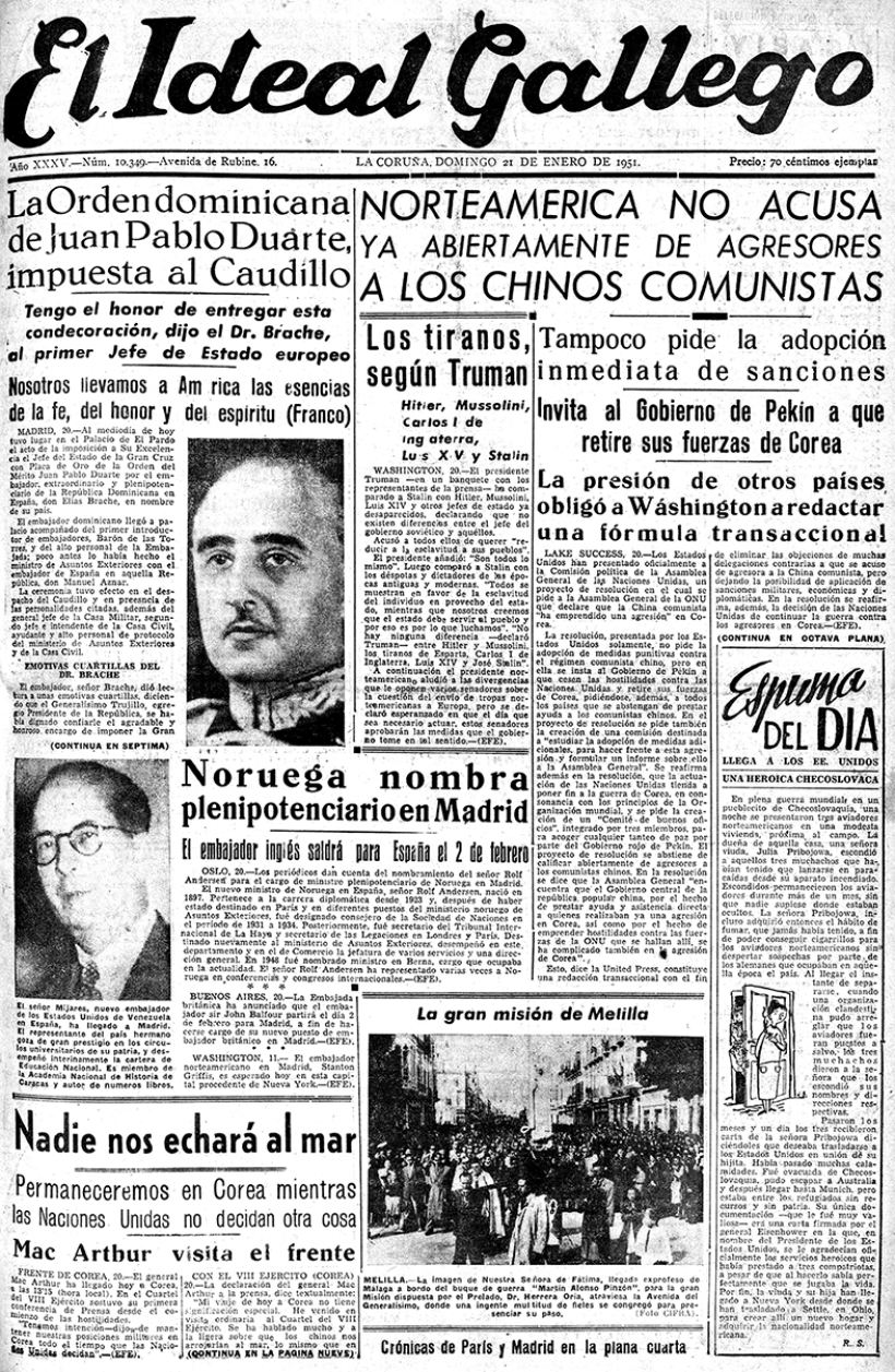 Domingo, 21 de enero de 1951