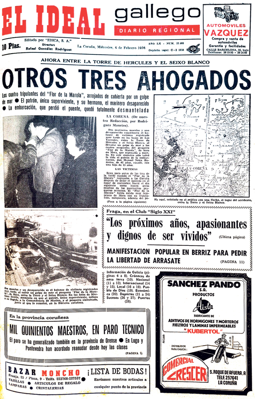 Miércoles, 4 de febrero de 1976