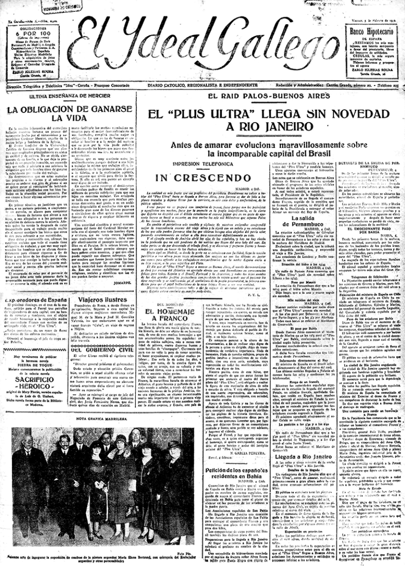 Viernes, 5 de febrero de 1926