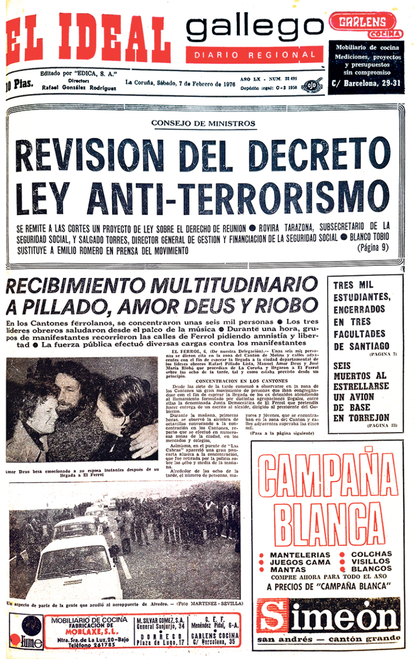 Sábado, 7 de febrero de 1976
