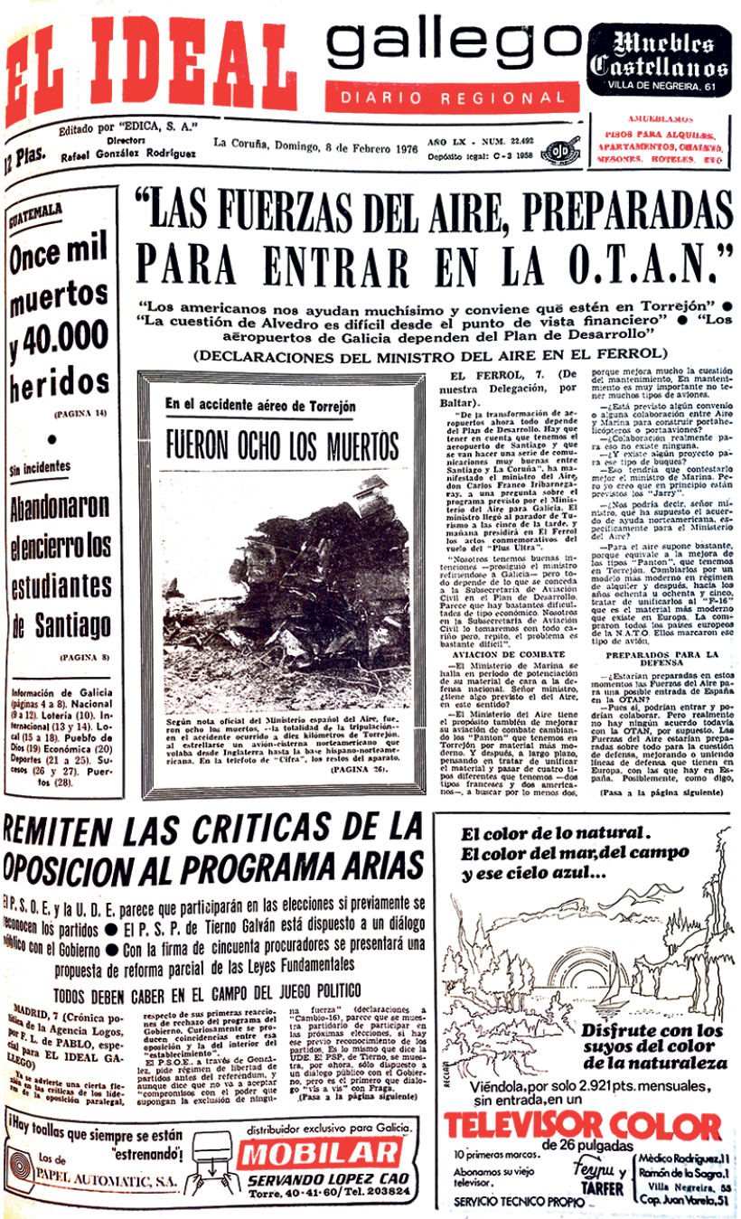 Domingo, 8 de febrero de 1976