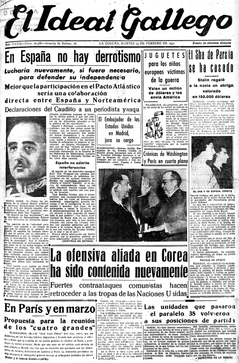 Martes, 13 de febrero de 1951