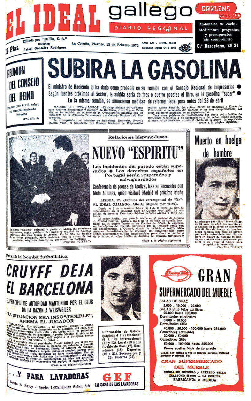 Viernes, 13 de febrero de 1976