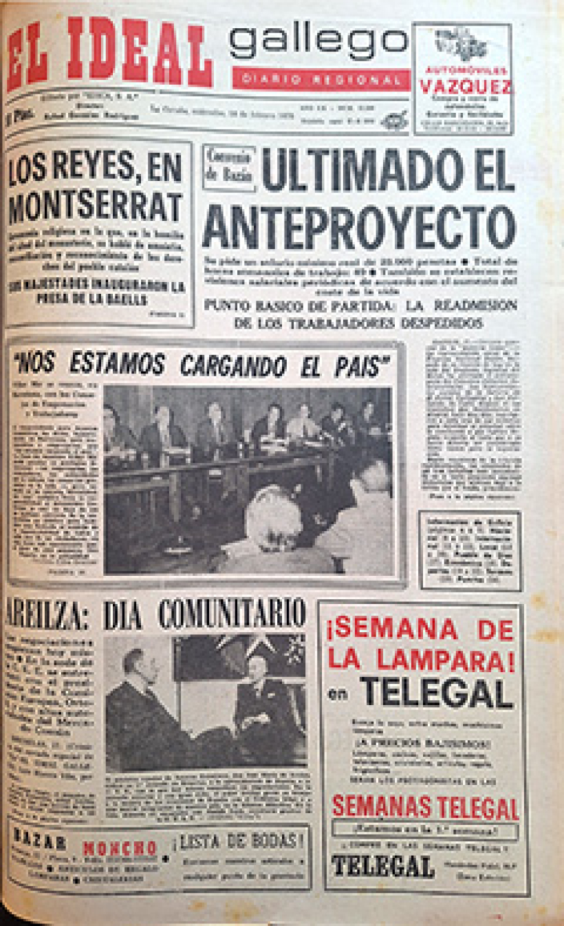 Miércoles, 18 de febrero de 1976