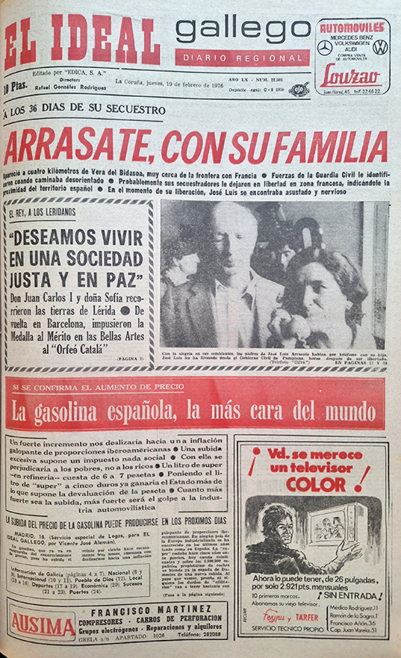 Jueves, 19 de febrero de 1976