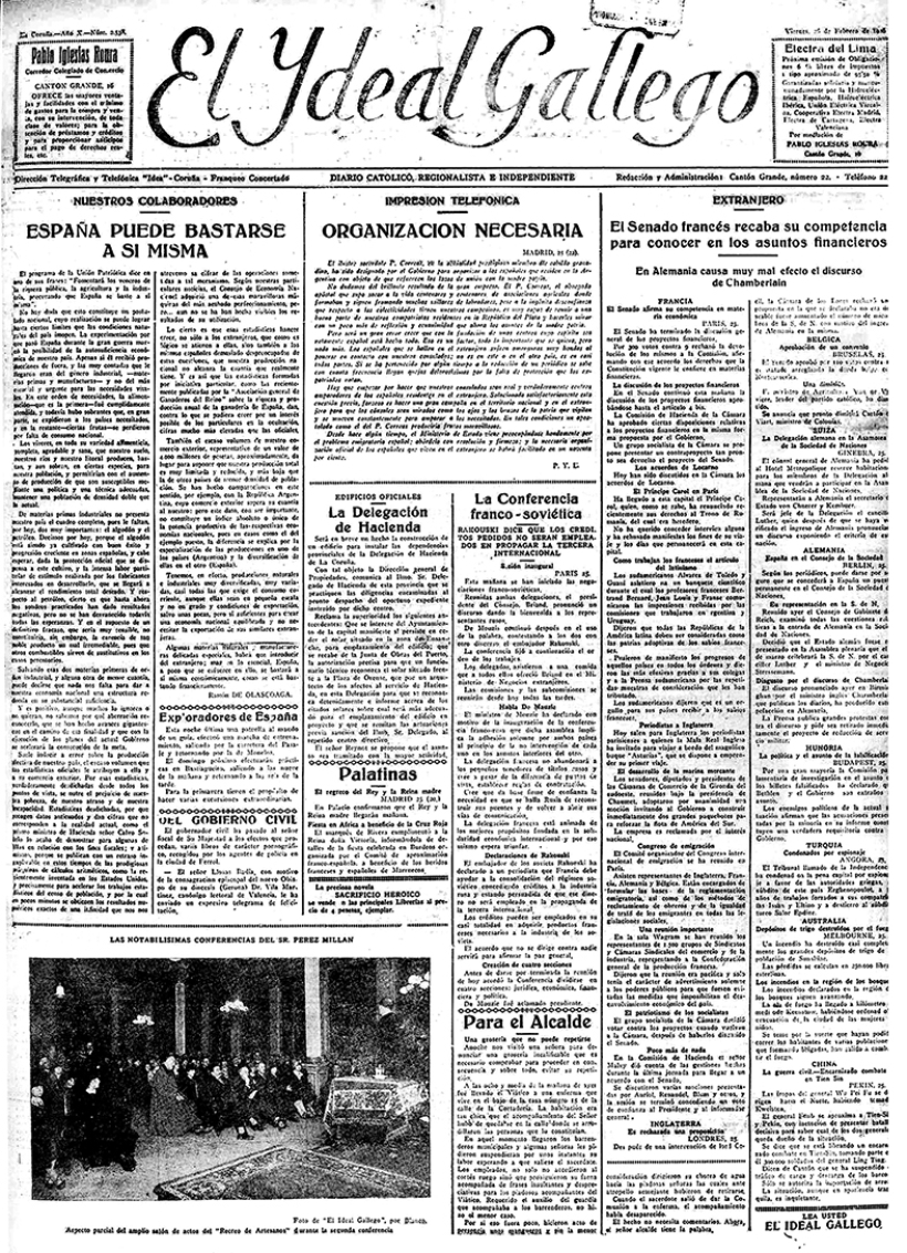 Viernes, 26 de febrero de 1926