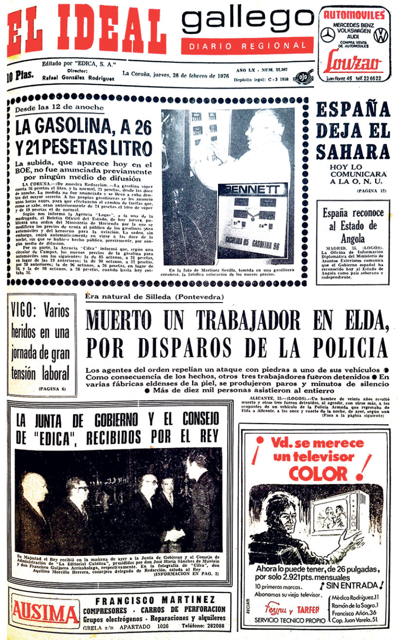 Jueves, 26 de febrero de 1976