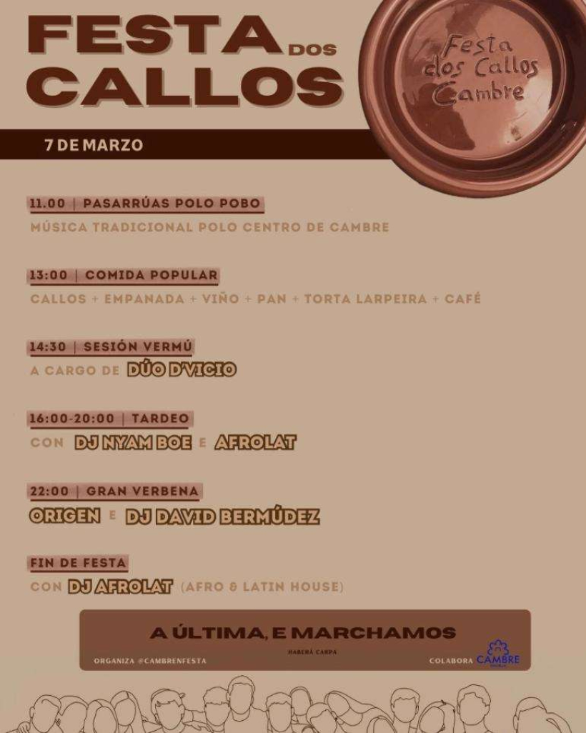 Cartel Festa dos Callos 2026