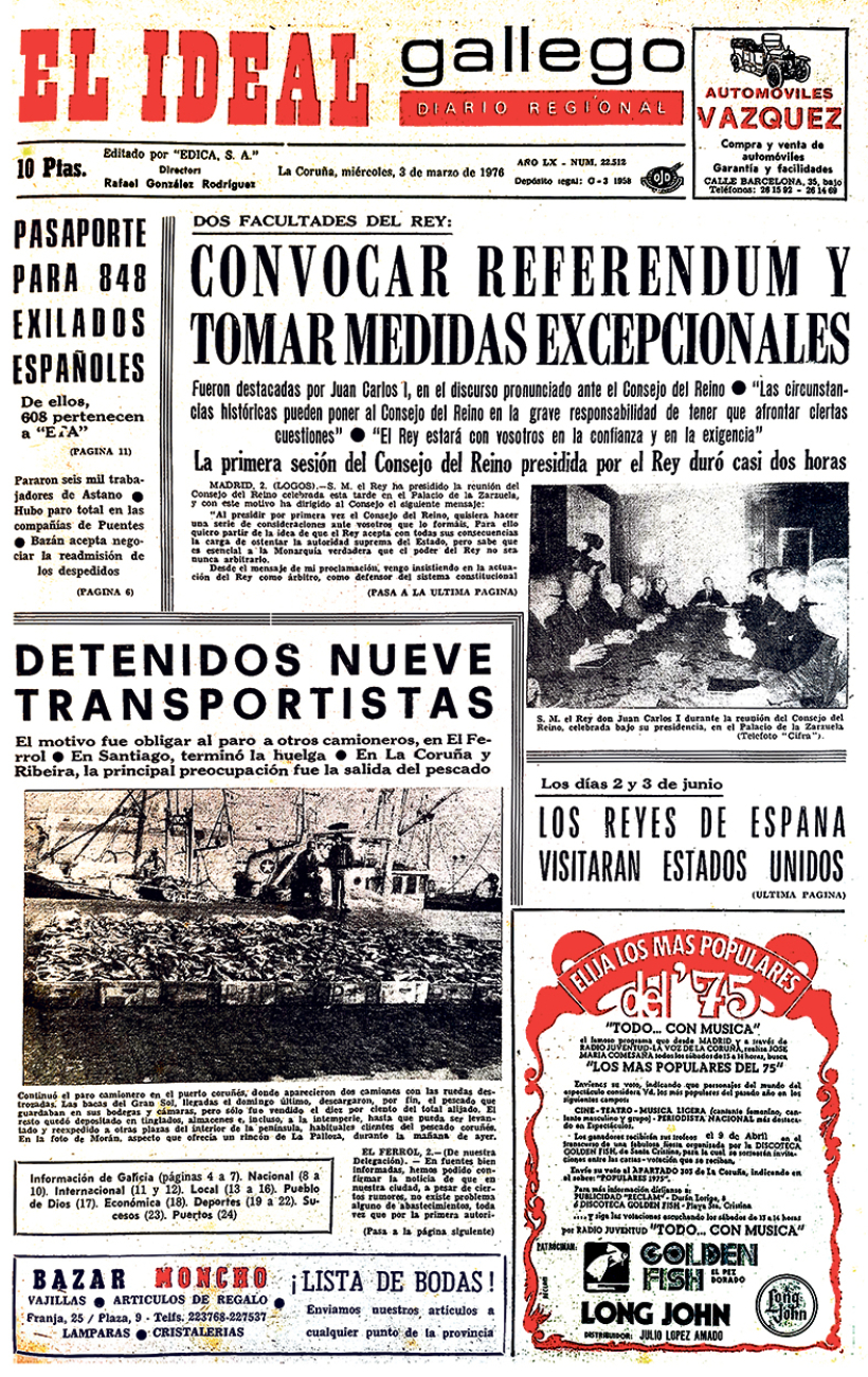 Miércoles, 3 de marzo de 1976