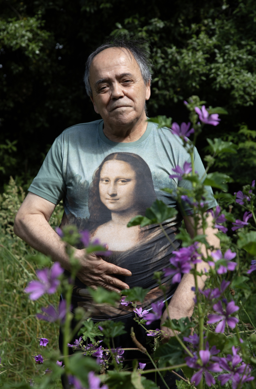 Cañita Brava posa con su particular estilo