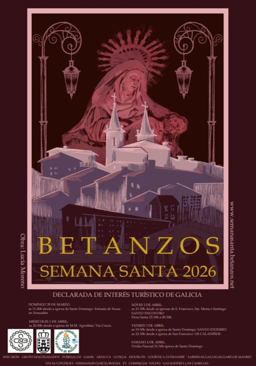 CARTEL SEMANA SANTA BETANZOS 2026