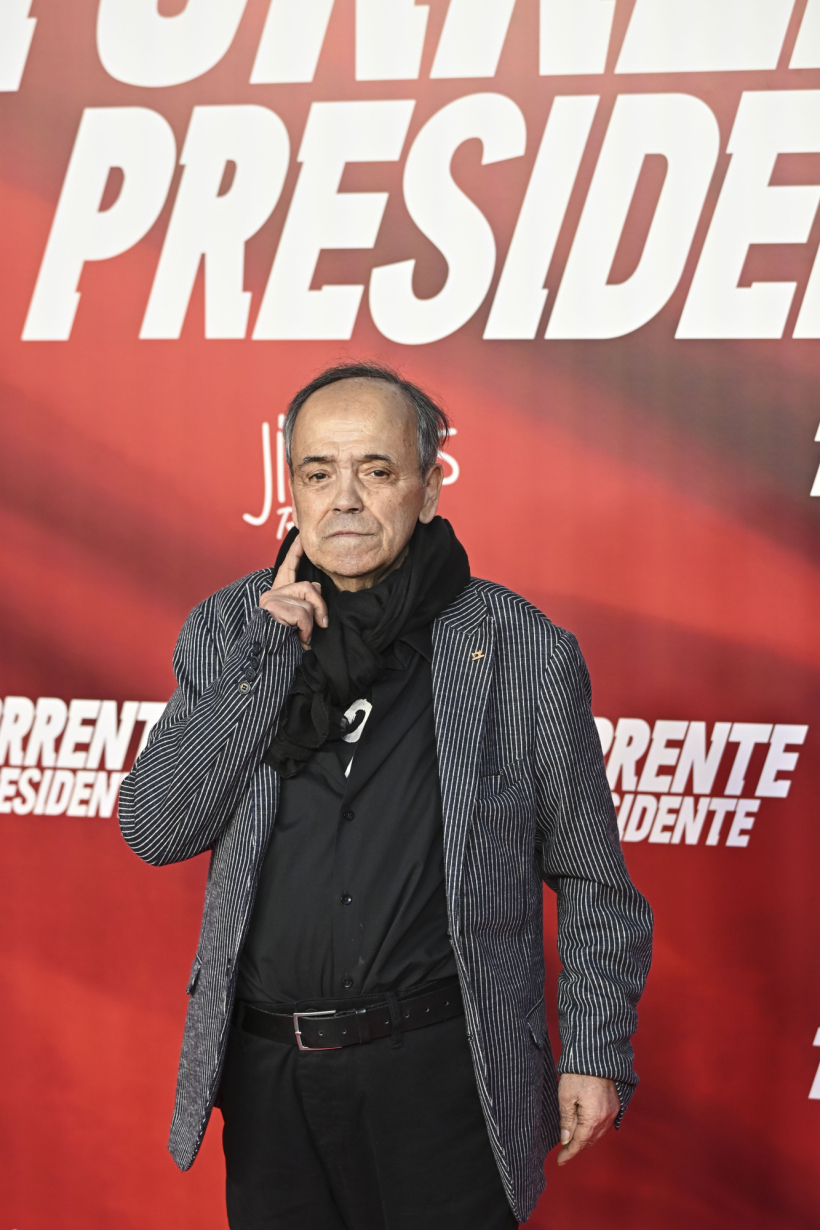 Cañita Brava, en la alfombra roja de 'Torrente Presidente', en Callao, Madrid