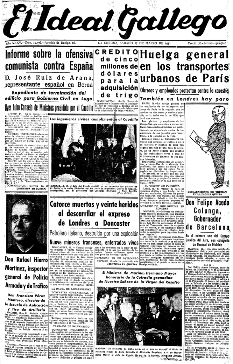 Sábado, 17 de marzo de 1951