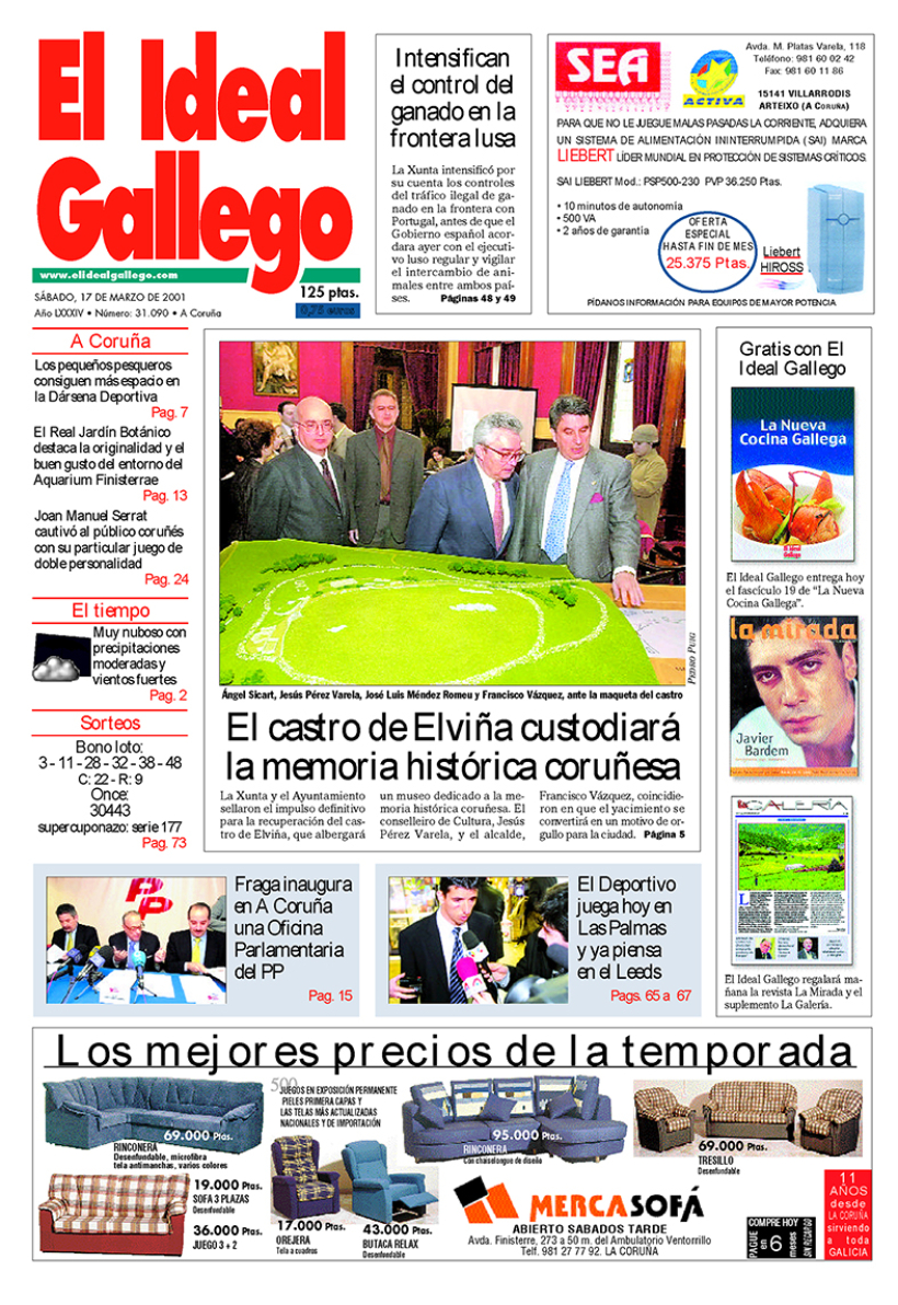 Sábado, 17 de marzo de 2001