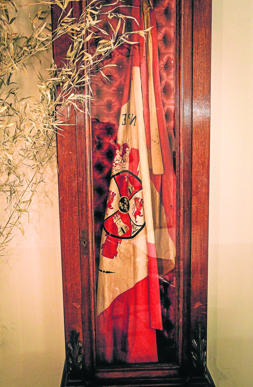 Última bandera de España que ondeó en Cuba