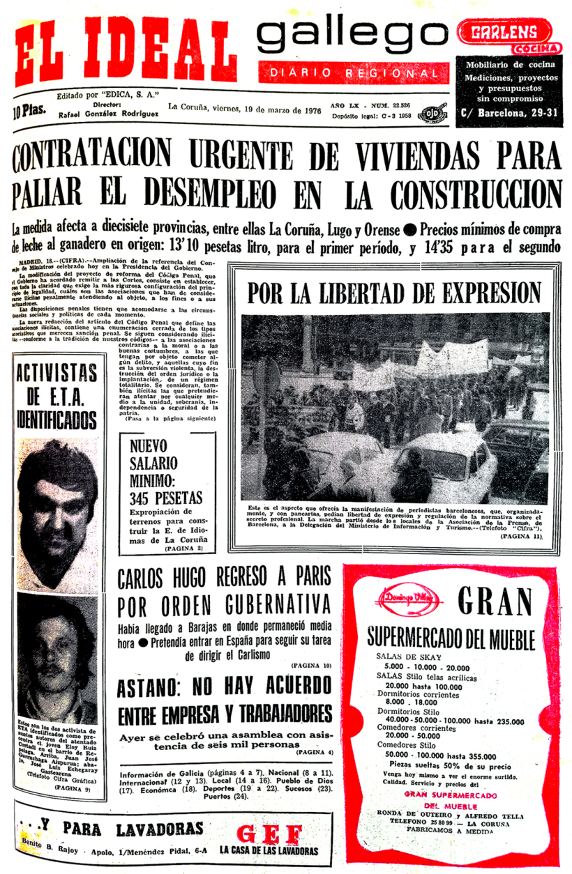 Viernes, 19 de marzo de 1976