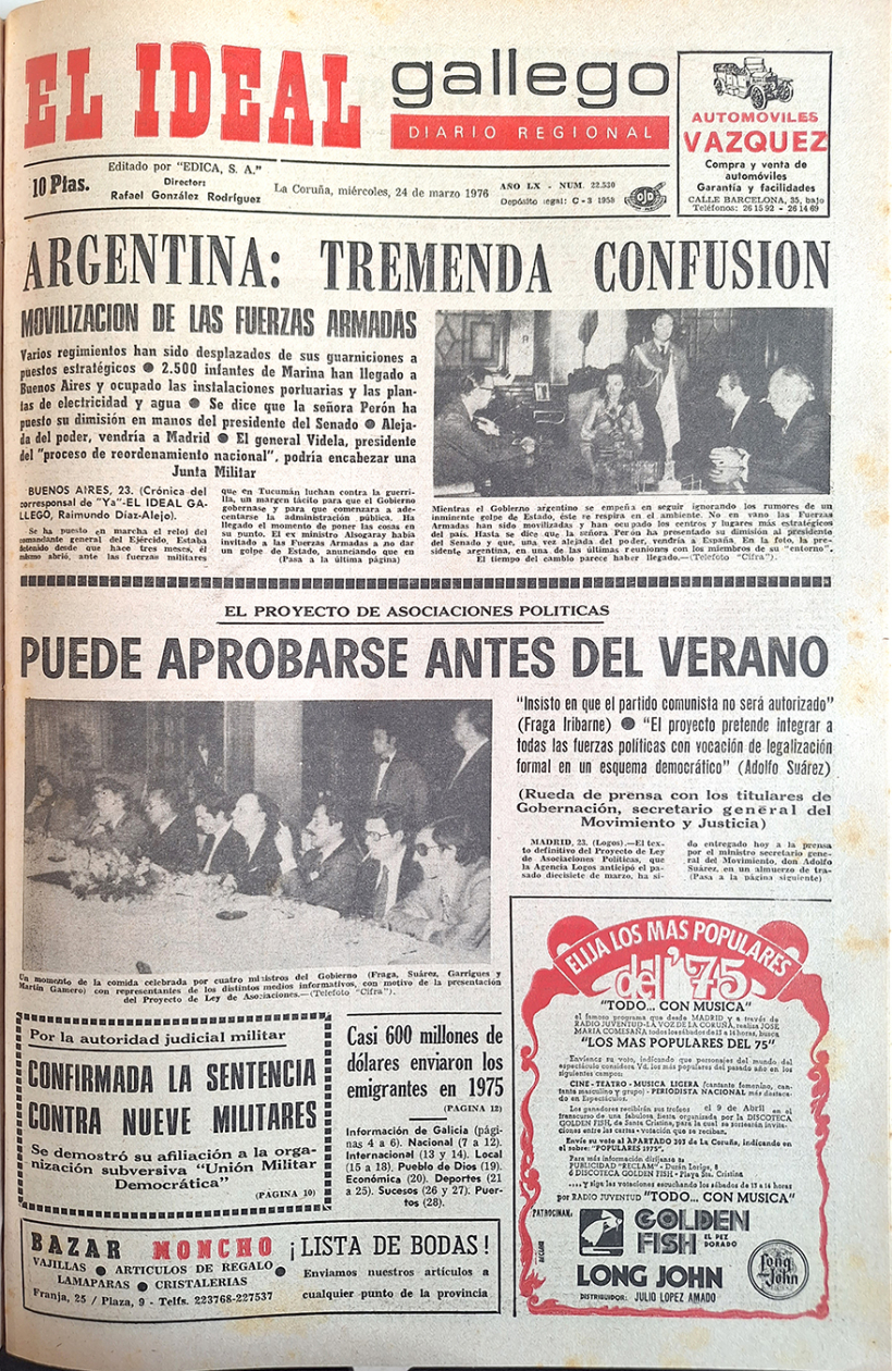 Miércoles, 24 de marzo de 1976