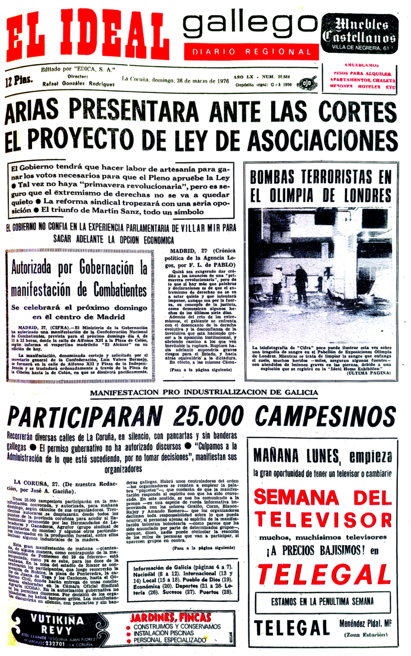 Domingo, 28 de marzo de 1976