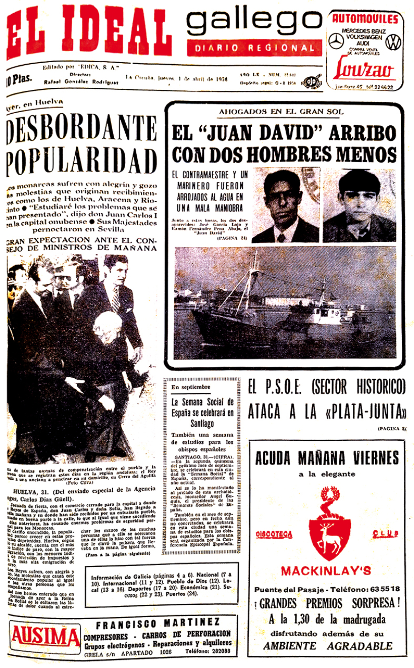 Jueves, 1 de abril de 1976