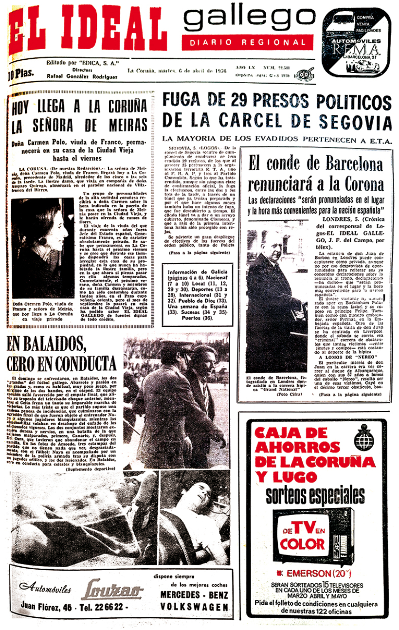 Martes, 6 de abril de 1976
