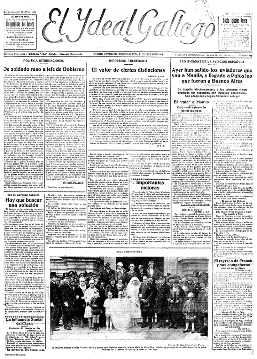 Martes, 6 de abril de 1926