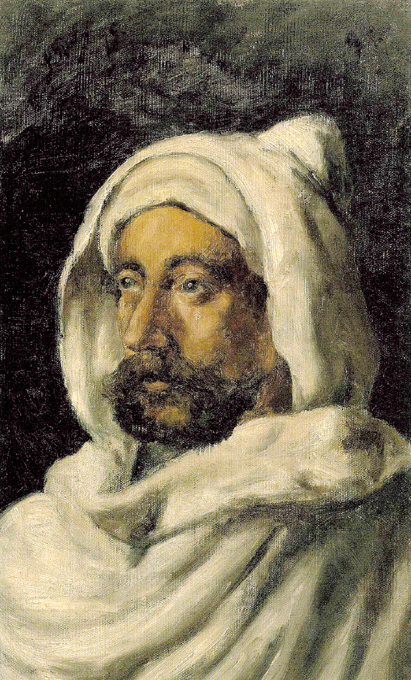 ‘Retrato de Modesto Castilla vestido de moro’, 1895