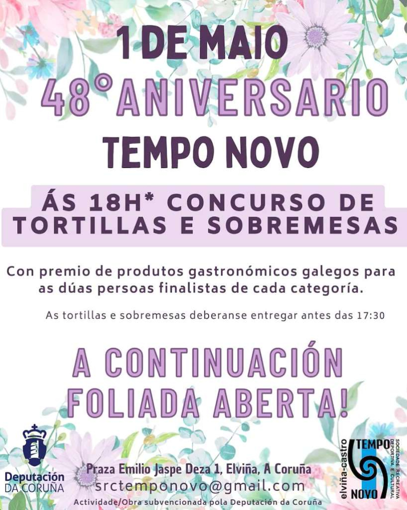 Aniversario de Tempo Novo en A Coruña