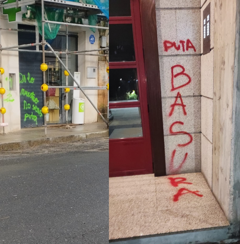 As Xubias. Actos vandálicos 2