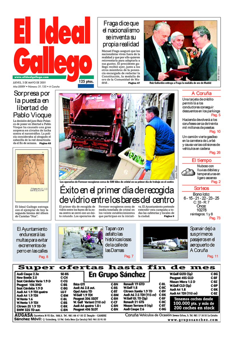 3 de mayo de 2001