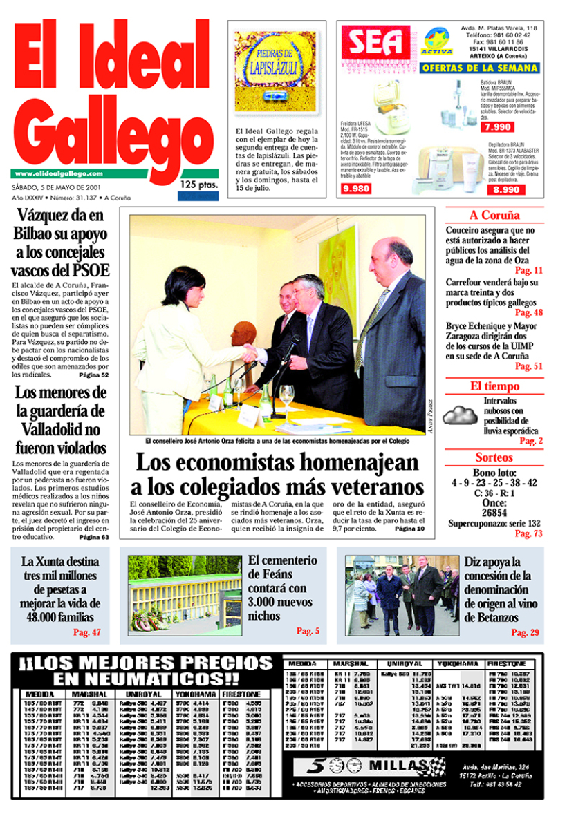 5 de mayo de 2001