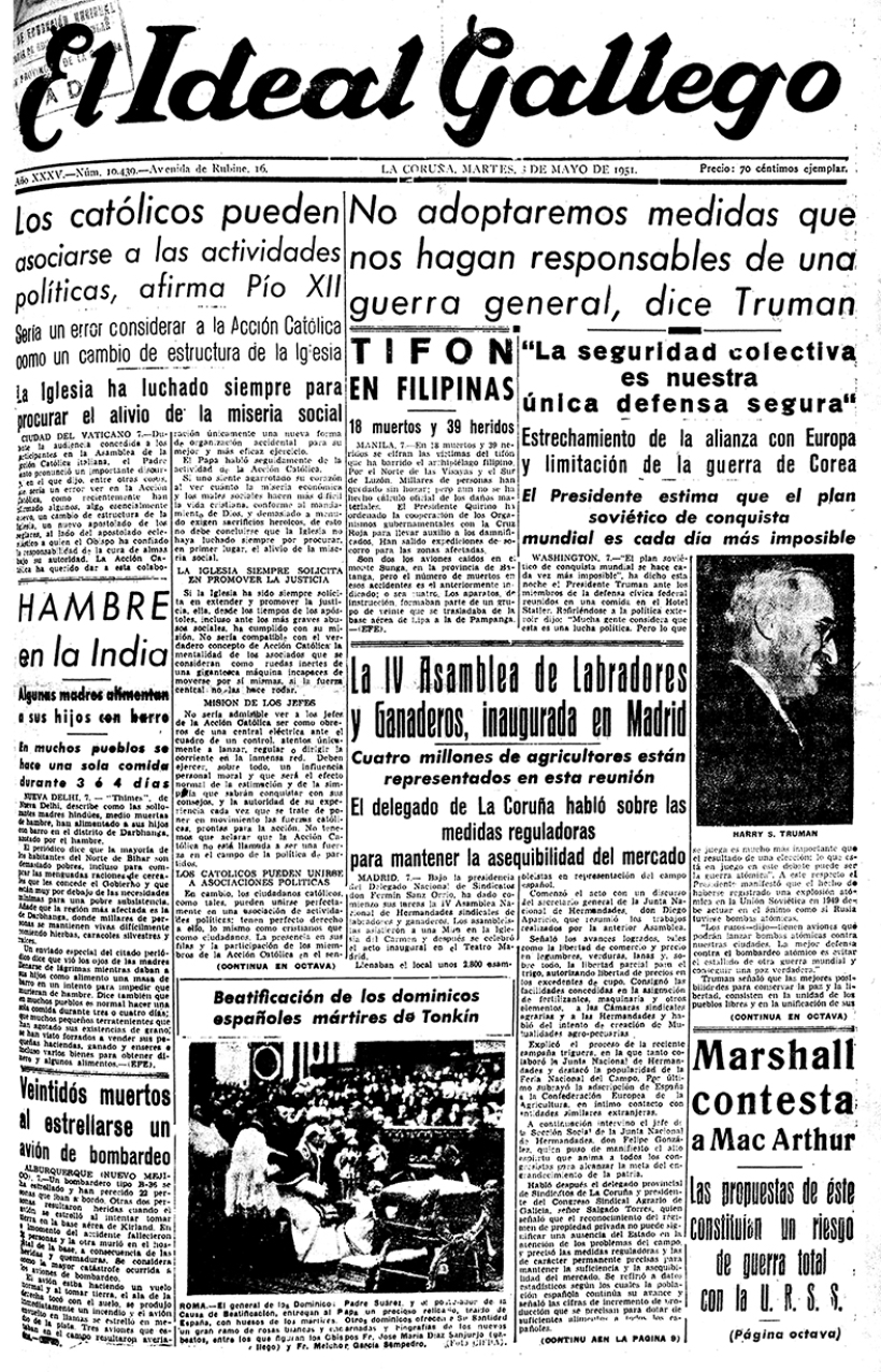 8 de mayo de 1951