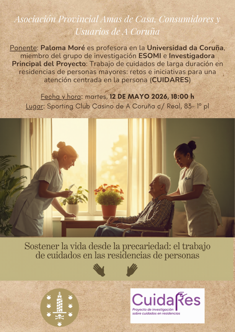 Cuidados en las residencias de personas