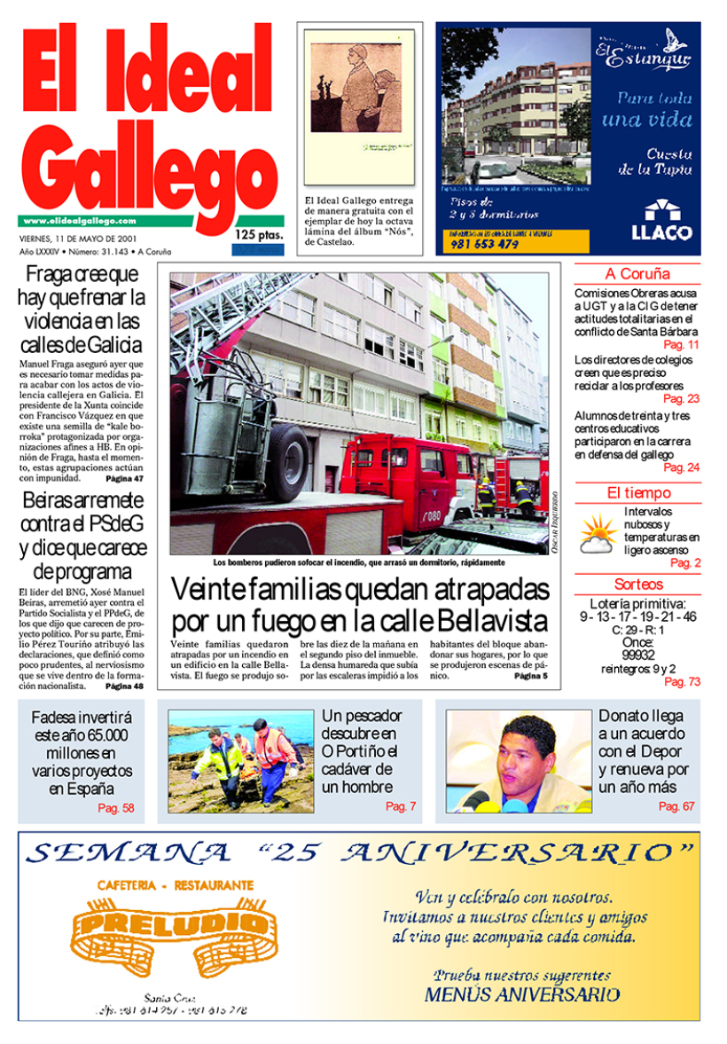 11 de mayo de 2001