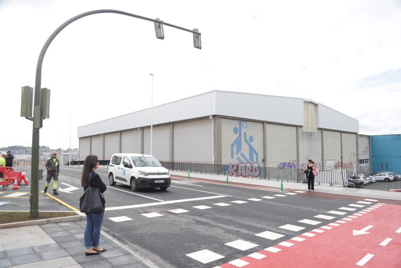 Apertura del acceso a la intermodal por A Sardiñeira