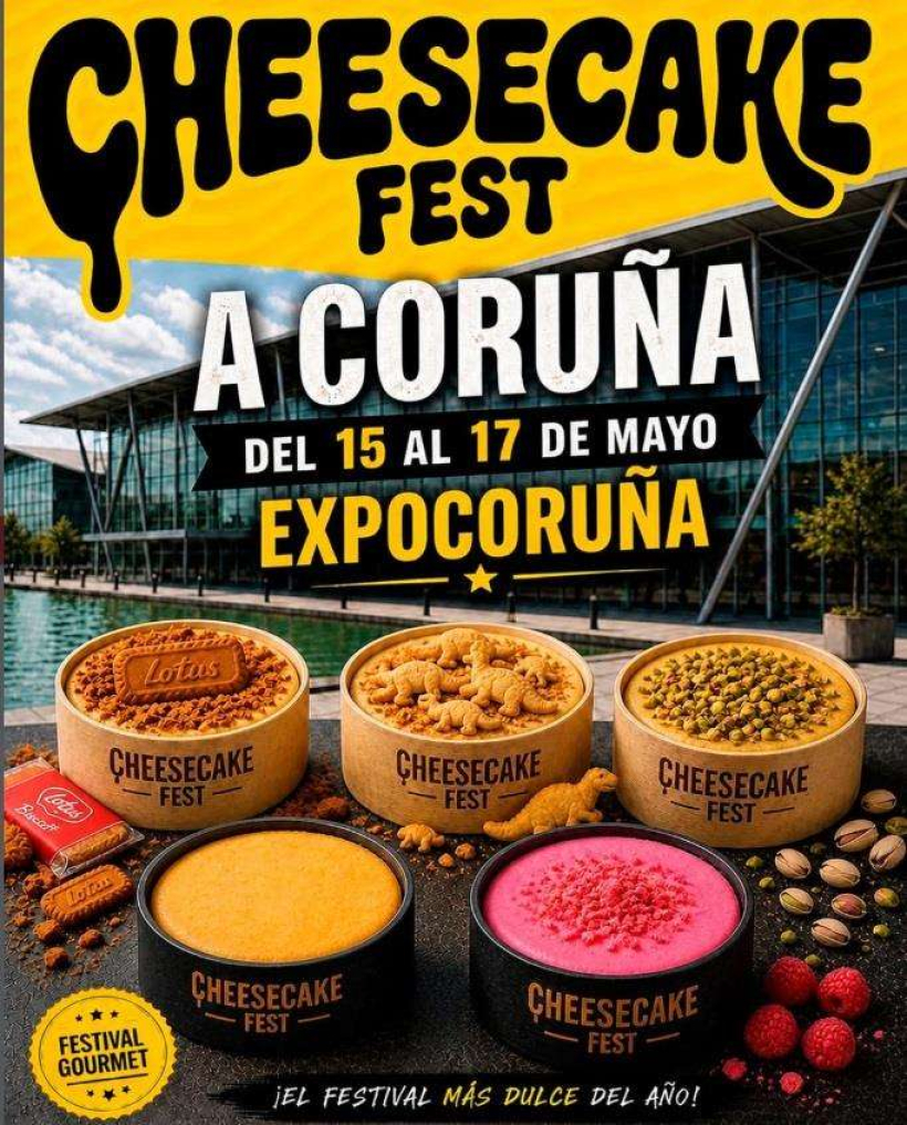 Cheesecake Fest en Expocoruña