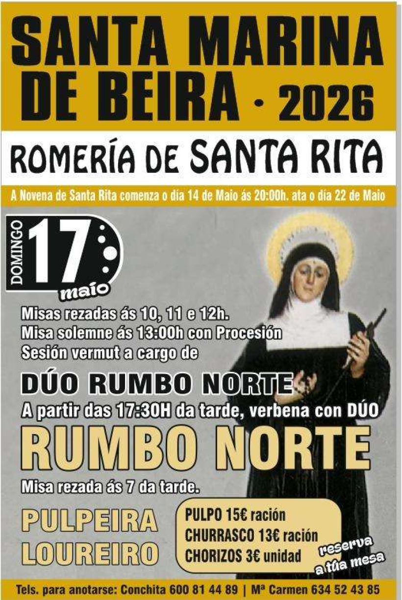 Romería de Santa Rita en Carral