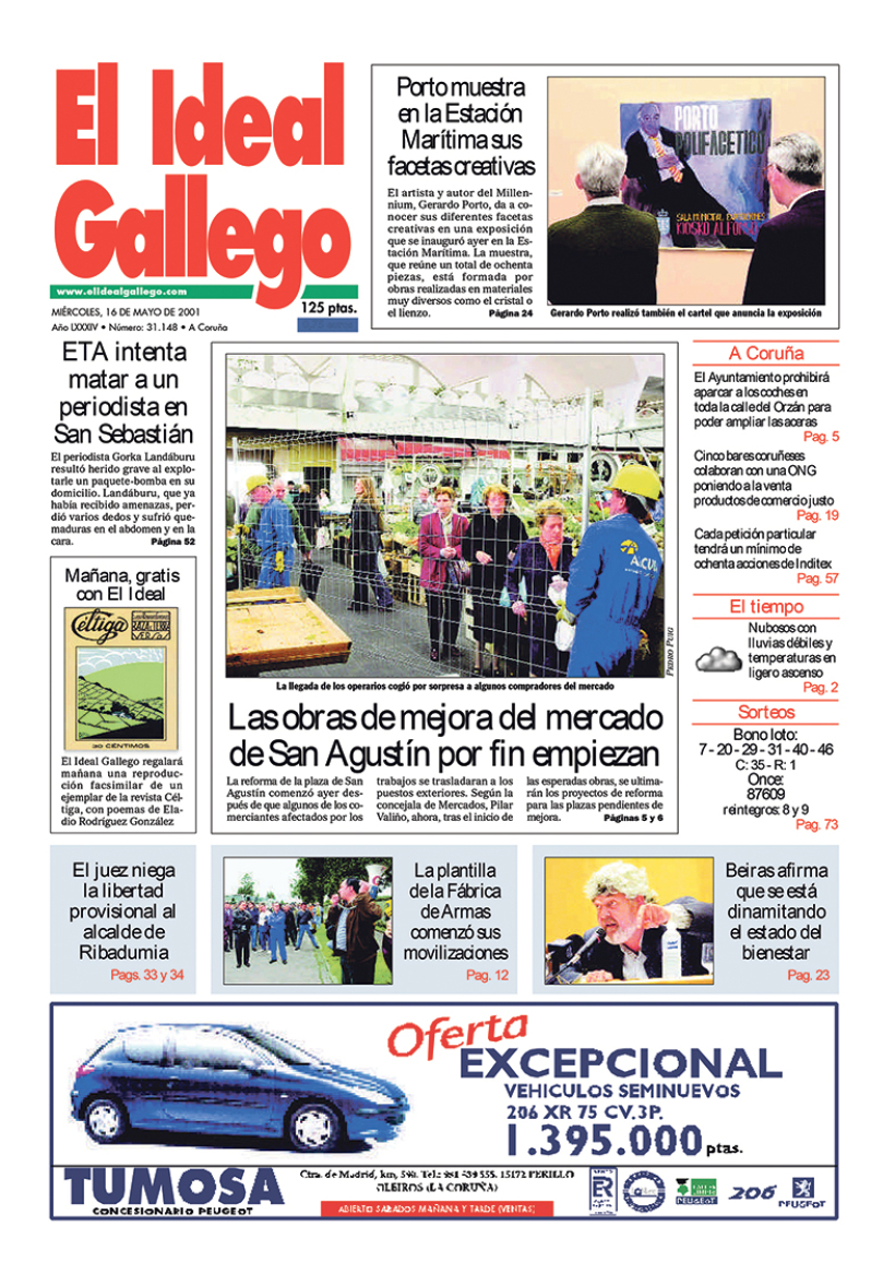 16 de mayo de 2001