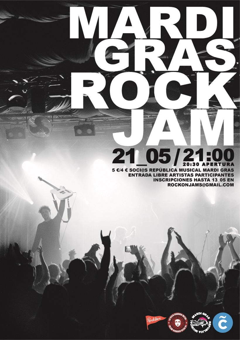 Cartel Rock Jam en Mardi Gras