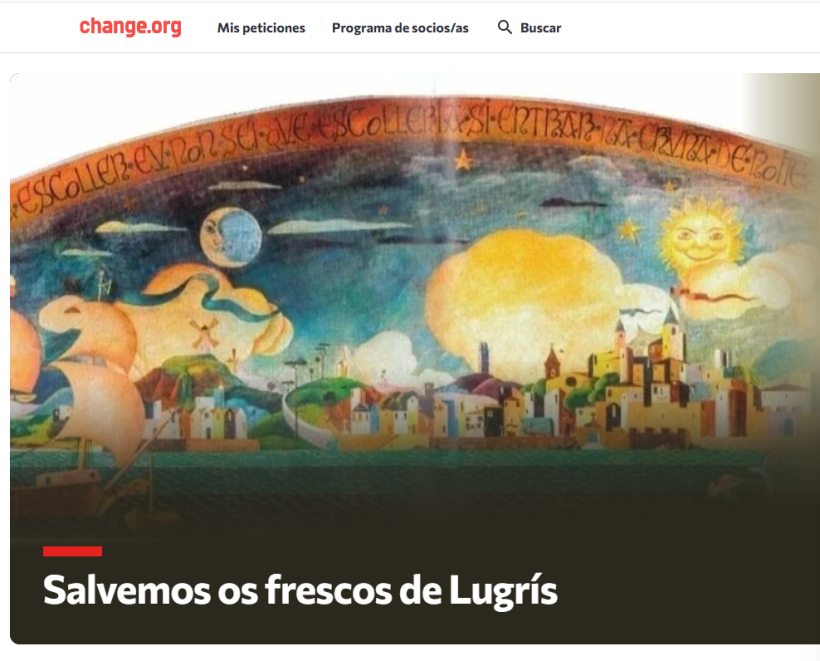 Salvemos os frescos de Lugrís