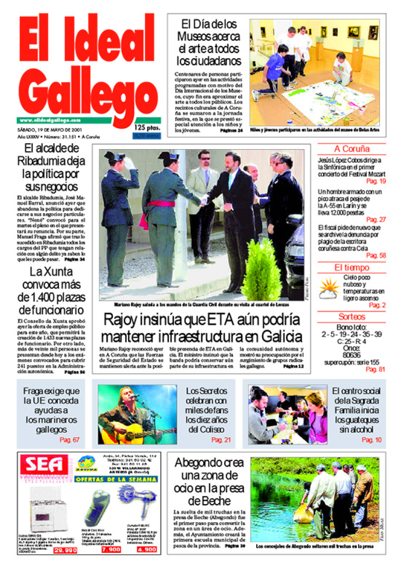 19 de mayo de 2001