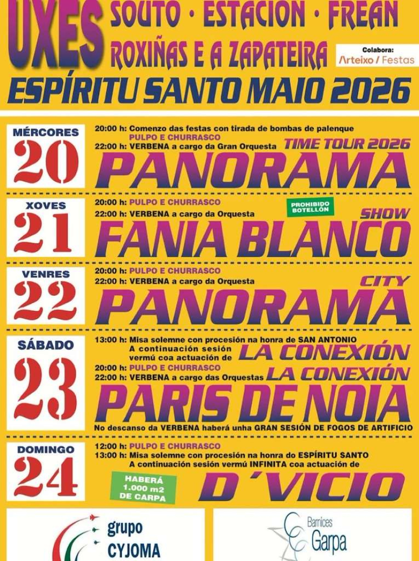Fiestas Espíritu Santo en Arteixo