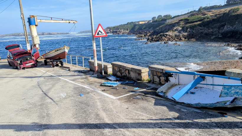 Accidente en O Portiño