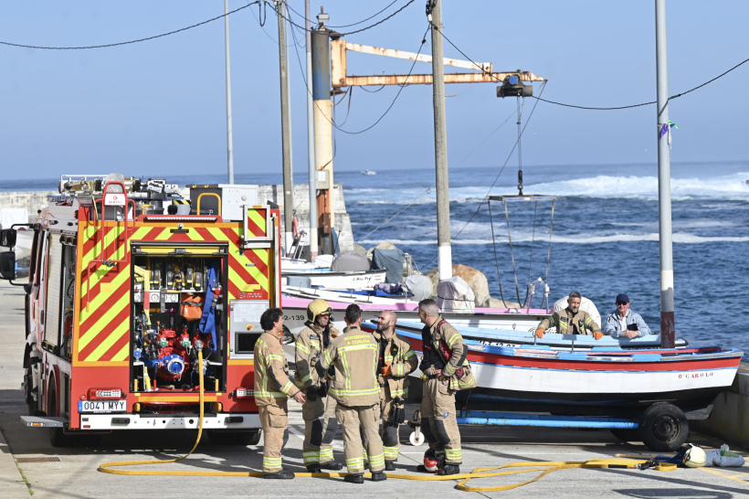 Accidente de tráfico en O Portiño