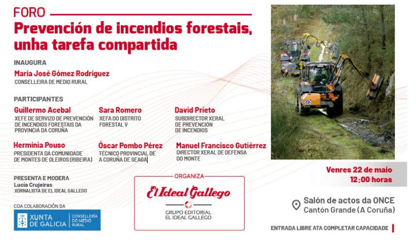 Foro prevención de incendios forestais