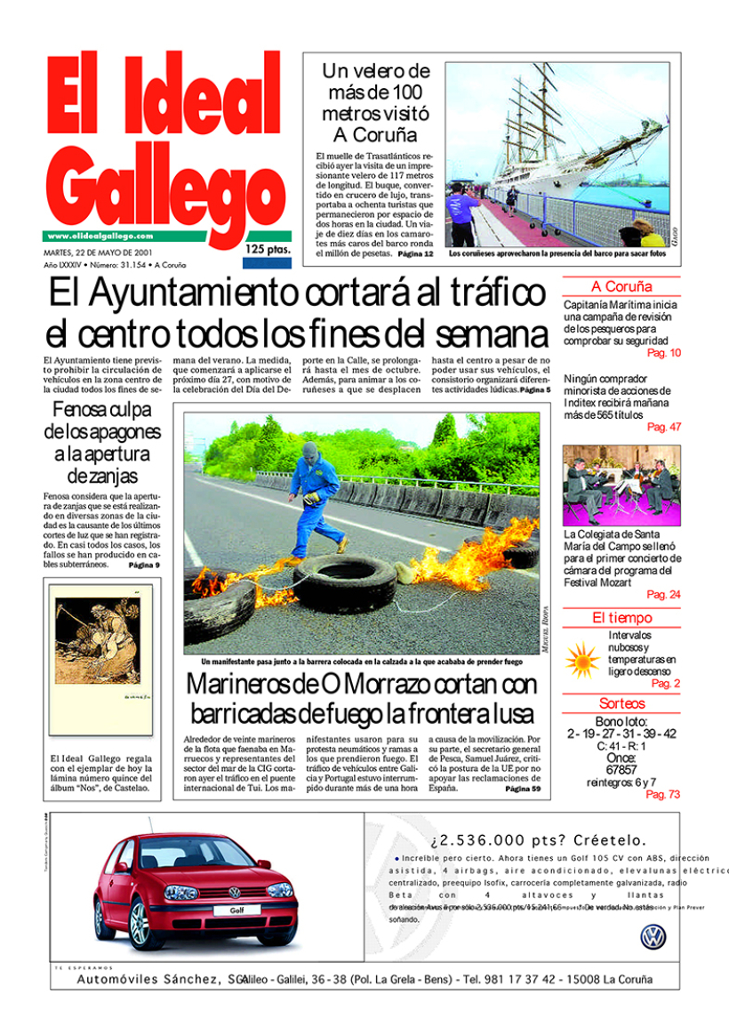 22 de mayo de 2001