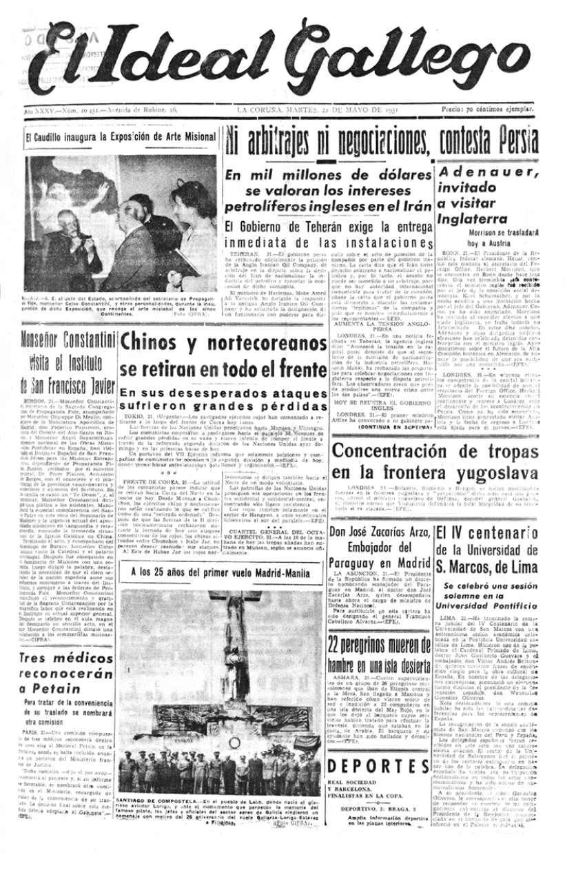 22 de mayo de 1951